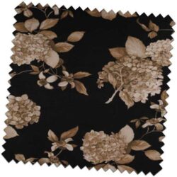 Bill-Beaumont-Hydrangea-Hydrangea-Charcoal-Fabric-for-made-to-measure-roman-blinds-600x600