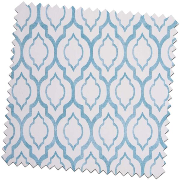 Bill-Beaumont-Secret-Garden-Pavilion-Turquoise-Fabric-for-made-to-Measure-Roman-Blind-600x600