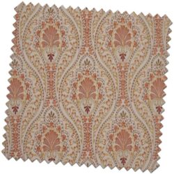 Bill-Beaumont-Spirit-Mandala-Orange-Fabric-for-made-to-measure-Roman-Blinds-600x600