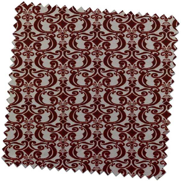 Bill-Beaumont-Whimsical-Kayla-Ruby-Fabric-for-made-to-measure-Roman-Blinds-600x600
