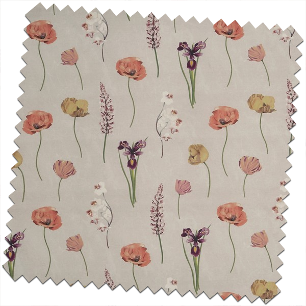 Prestigious-Grand-Botanical-Flower-Press-Peach-Blossom--Fabric-for-made-to-measure-Roman-Blinds