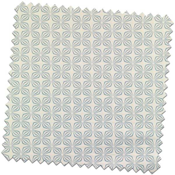 Bill Beaumont Artisan Fancy Aqua Fabric for made to measure roman blinds