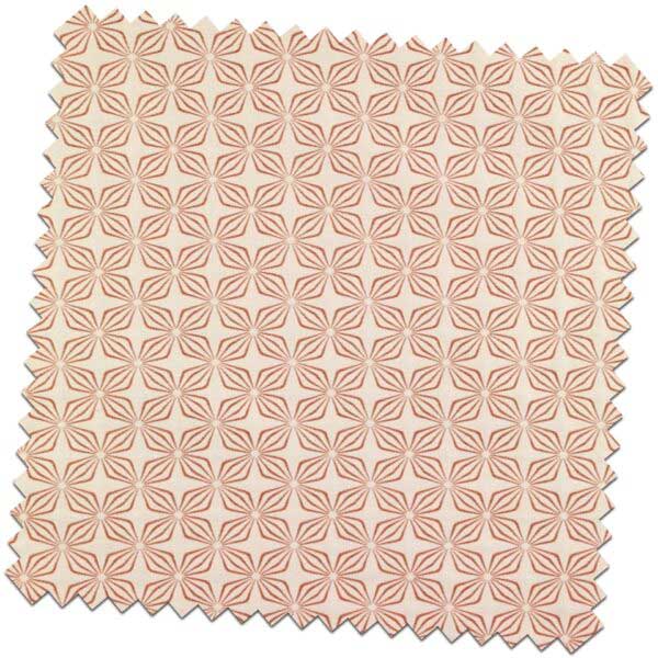 Bill Beaumont Artisan Fancy Terracota Fabric for made to measure roman blinds