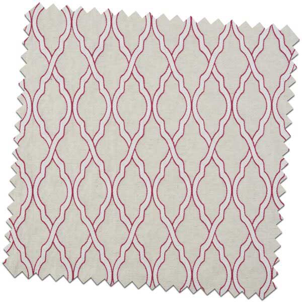 Bill Beaumont Carnival Gala Magenta Fabric for made to Measure Roman Blind