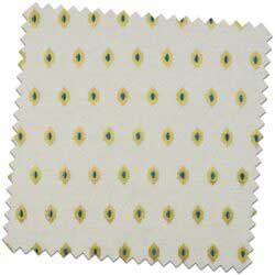 Bill Beaumont Carnival Hoopla Chartreuse Fabric for made to Measure Roman Blind