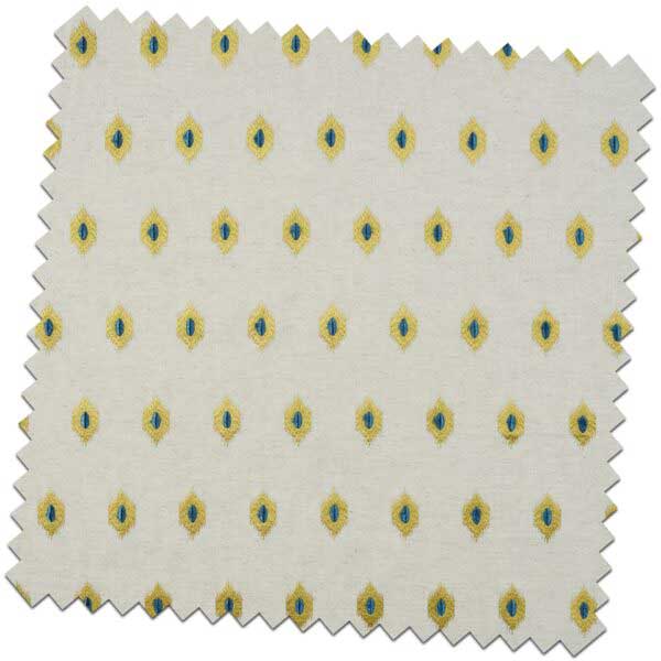 Bill Beaumont Carnival Hoopla Chartreuse Fabric for made to Measure Roman Blind