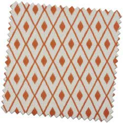 Bill Beaumont Carnival Thrill Orange Fabric for made to Measure Roman Blind