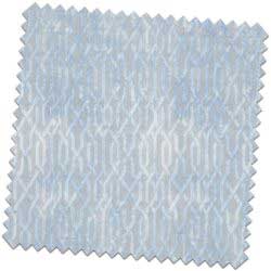 Bill Beaumont Daydream Trance Soft Blue Fabric for made to measure Roman Blinds