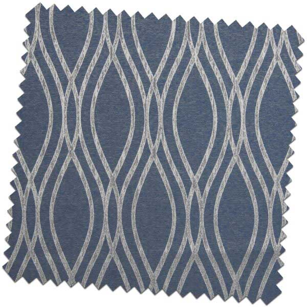 Bill Beaumont Empire Mali Denim Fabric for made to measure Roman blinds