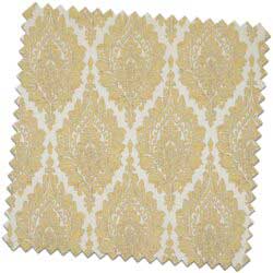 Bill Beaumont Euphoria Desire Lemon Fabric for made to measure Roman blinds