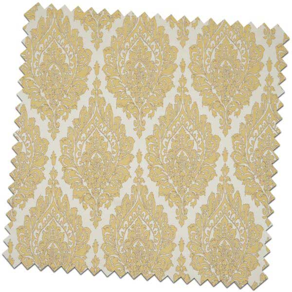 Bill Beaumont Euphoria Desire Lemon Fabric for made to measure Roman blinds