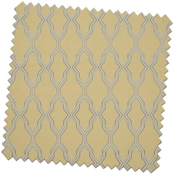 Bill Beaumont Euphoria Frenzy Lemon Fabric for made to measure Roman blinds