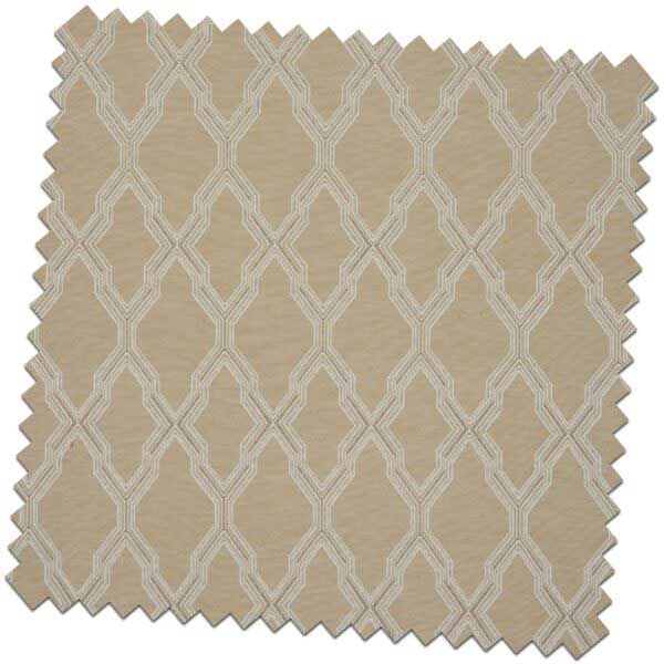 Bill Beaumont Euphoria Frenzy Sandstone Fabric for made to measure Roman blinds