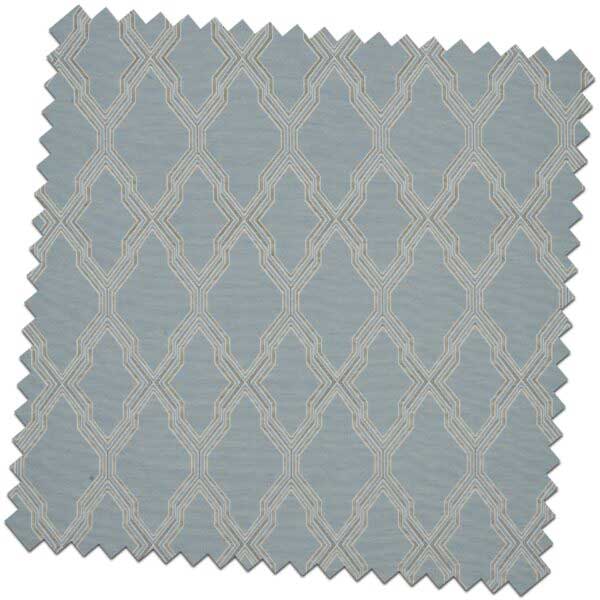 Bill Beaumont Euphoria Frenzy Stone Blue Fabric for made to measure Roman blinds